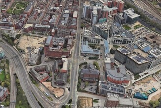 1A Wellington Pl, Leeds, WYK - AERIAL  map view