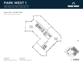 1501-1507 Lyndon B Johnson Fwy, Dallas, TX for lease Floor Plan- Image 1 of 1