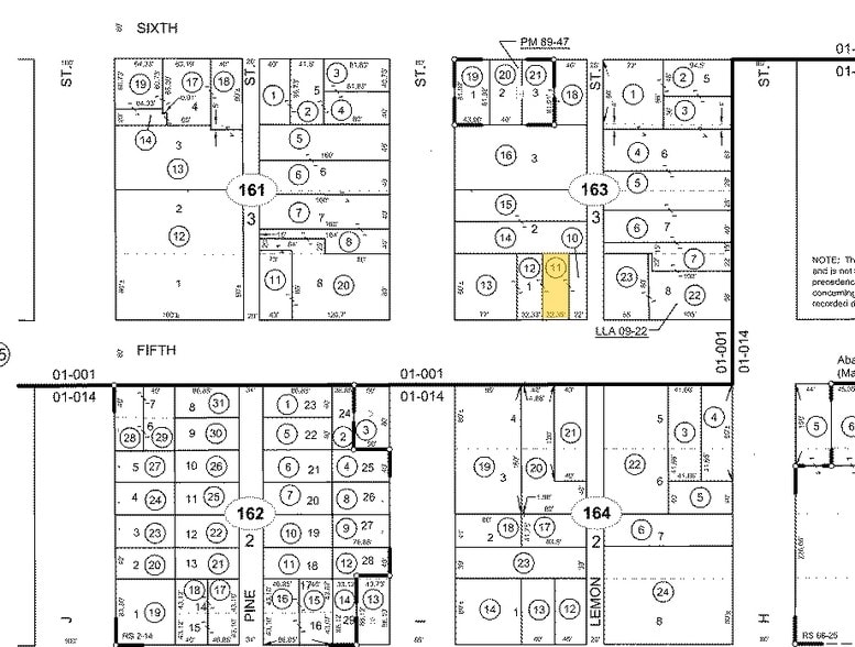 821 5th St, Marysville, CA for lease - Plat Map - Image 3 of 7