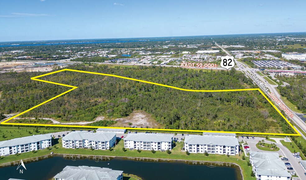 Ortiz Ave., South of SR 82, Fort Myers, FL à vendre - Aérien - Image 1 de 8