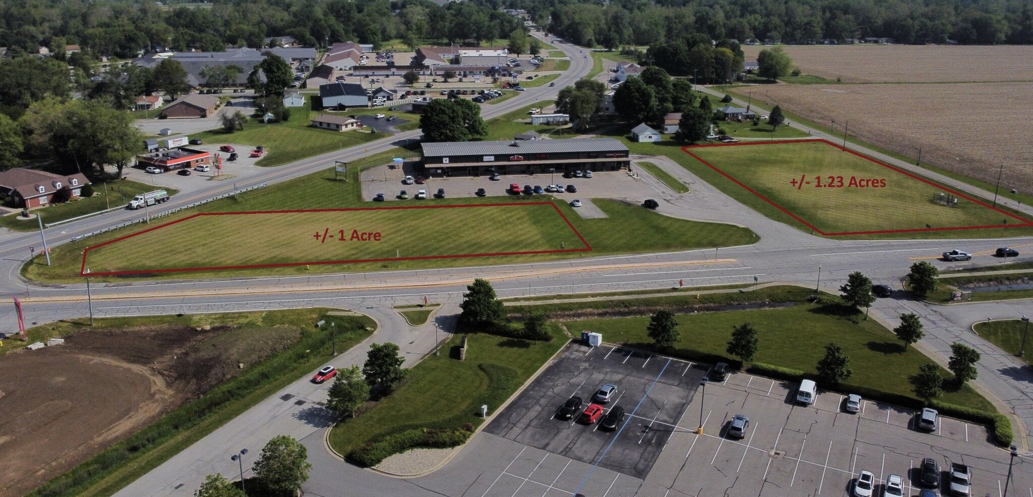 US-36 Outlots Pendleton, IN portfolio of 2 properties for sale on LoopNet.ca Building Photo- Image 1 of 7