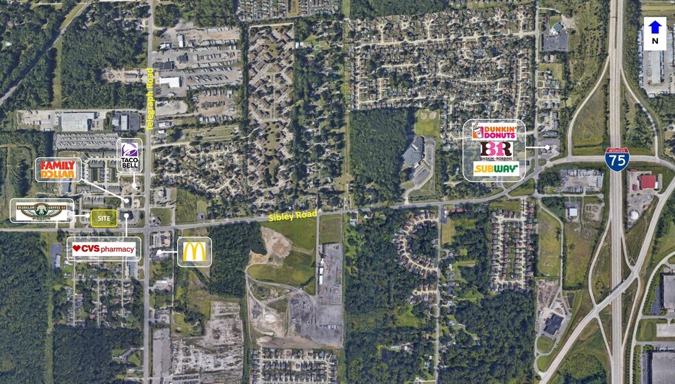 24146 Sibley Rd, Brownstown, MI à louer - Photo du bâtiment - Image 2 de 3