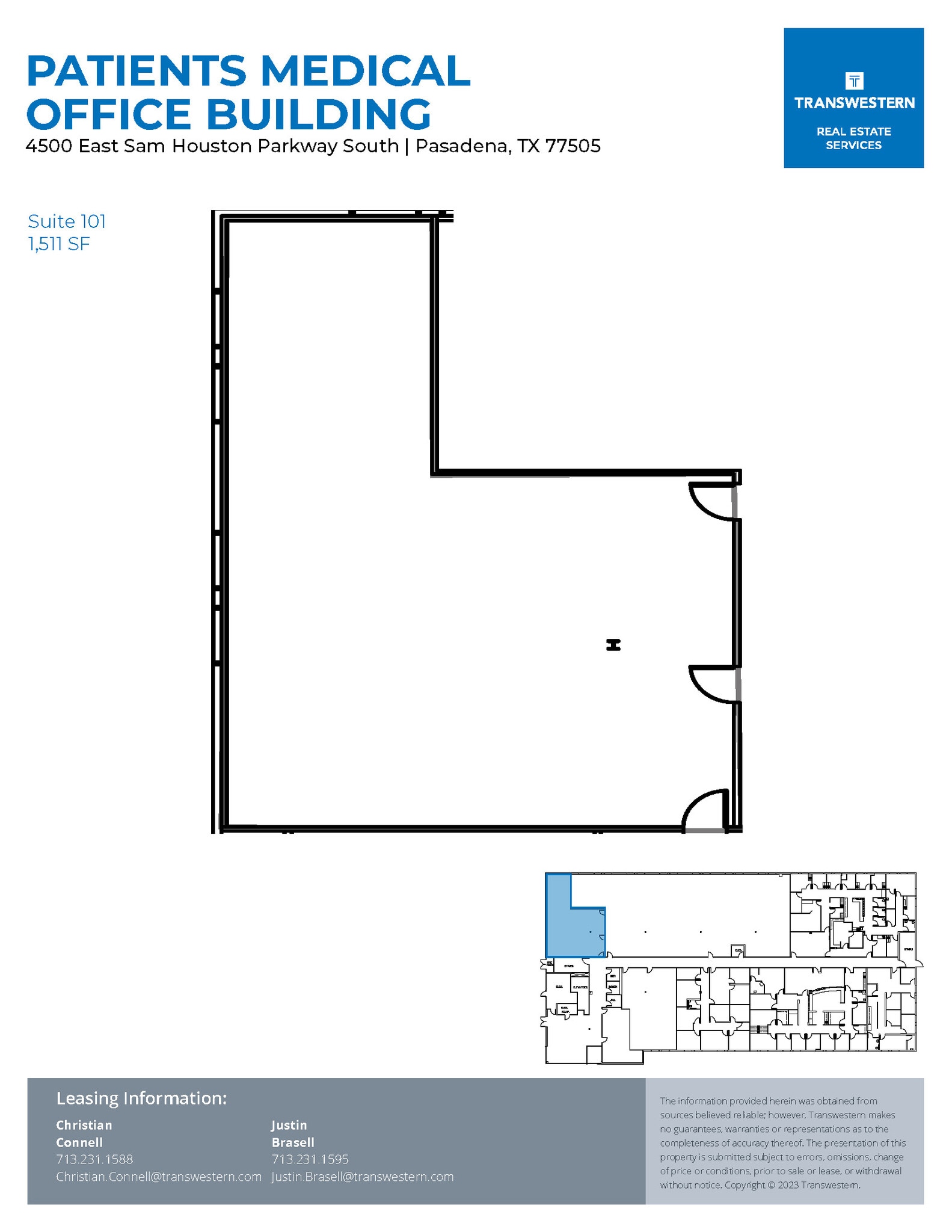 4500 E Sam Houston Pky S, Pasadena, TX for lease Floor Plan- Image 1 of 1
