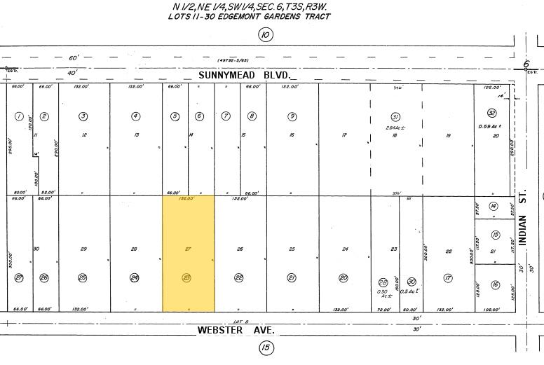 24271 Webster Ave, Moreno Valley, CA à vendre - Plan cadastral - Image 2 de 13