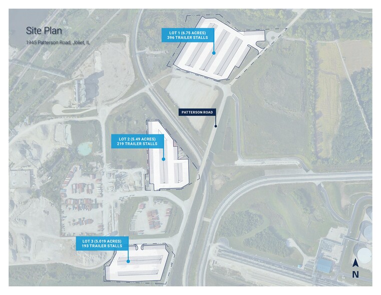 1681 Patterson Rd, Joliet, IL à louer - Plan de site - Image 2 de 2