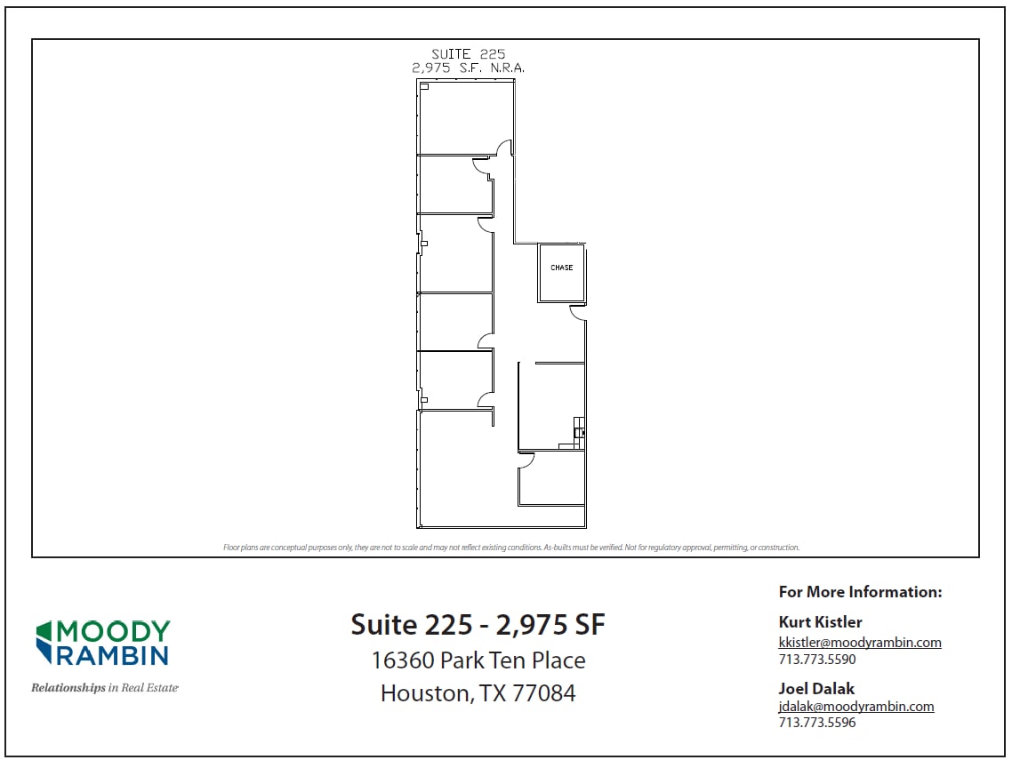 16360 Park Ten Place Dr, Houston, TX for lease Floor Plan- Image 1 of 1