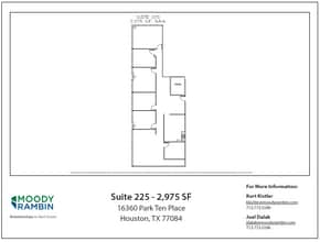 16360 Park Ten Place Dr, Houston, TX for lease Floor Plan- Image 1 of 1