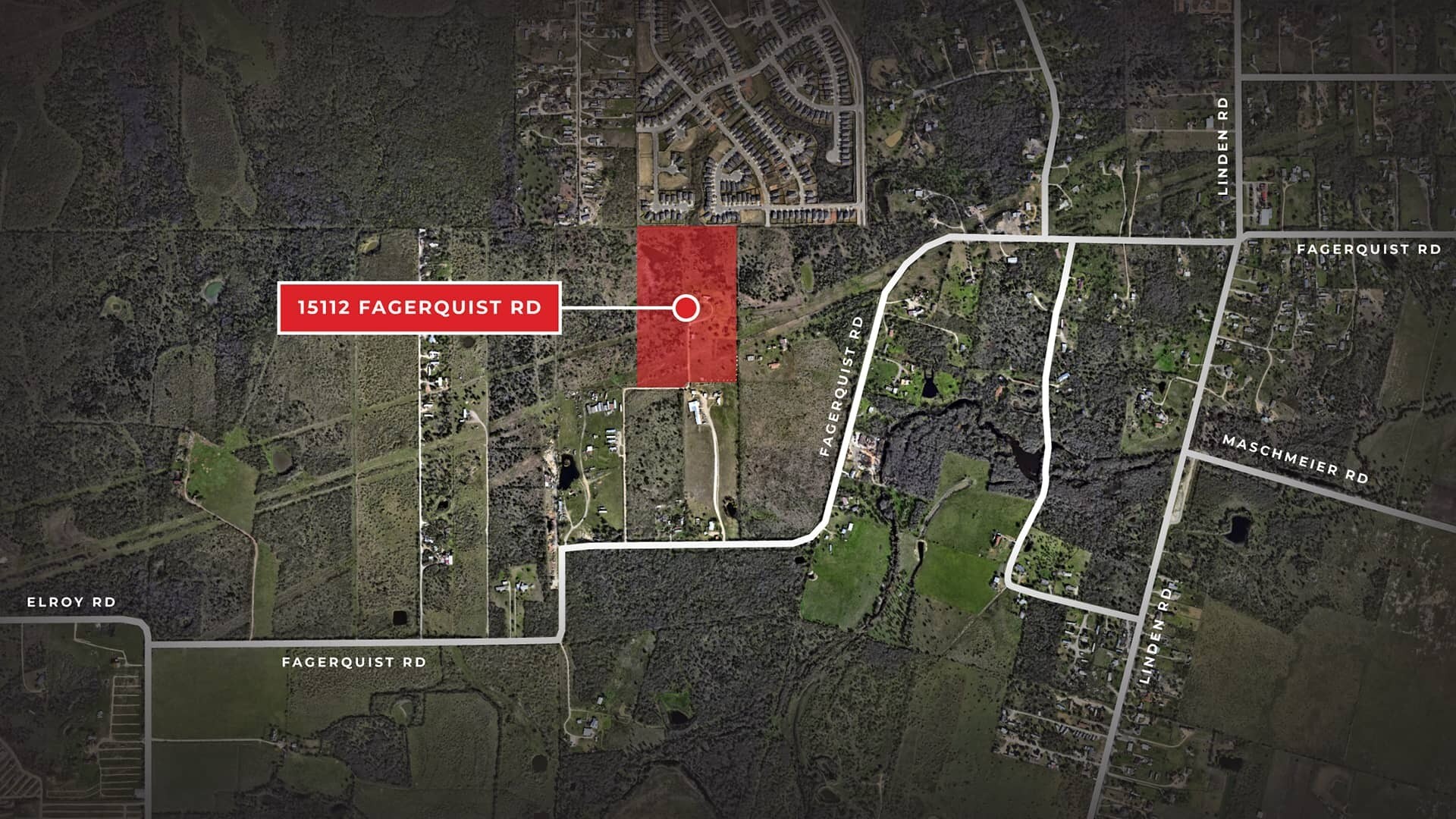 15112 Fagerquist Rd, Del Valle, TX à vendre Photo du bâtiment- Image 1 de 2