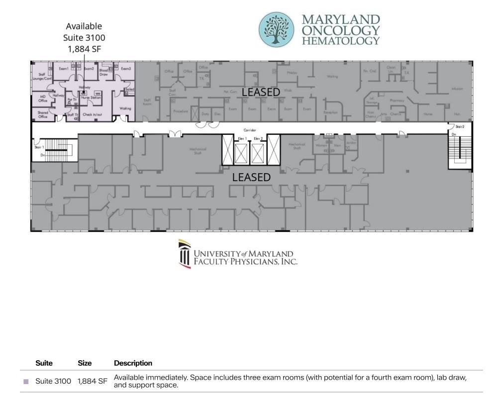 7140 Contee Rd, Laurel, MD à louer Plan d’étage- Image 1 de 1