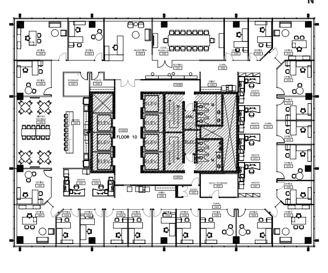 355 4 Av SW, Calgary, AB à louer Plan d  tage- Image 1 de 1