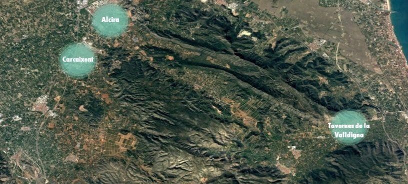 Land in Carcaixent, Valencia for lease Aerial- Image 1 of 4