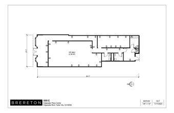 969-999 E Edgewater Blvd, Foster City, CA à louer Plan d  tage- Image 1 de 1