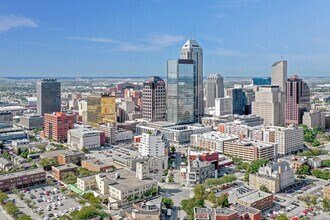 211 N Pennsylvania St, Indianapolis, IN - Aérien  Vue de la carte - Image1