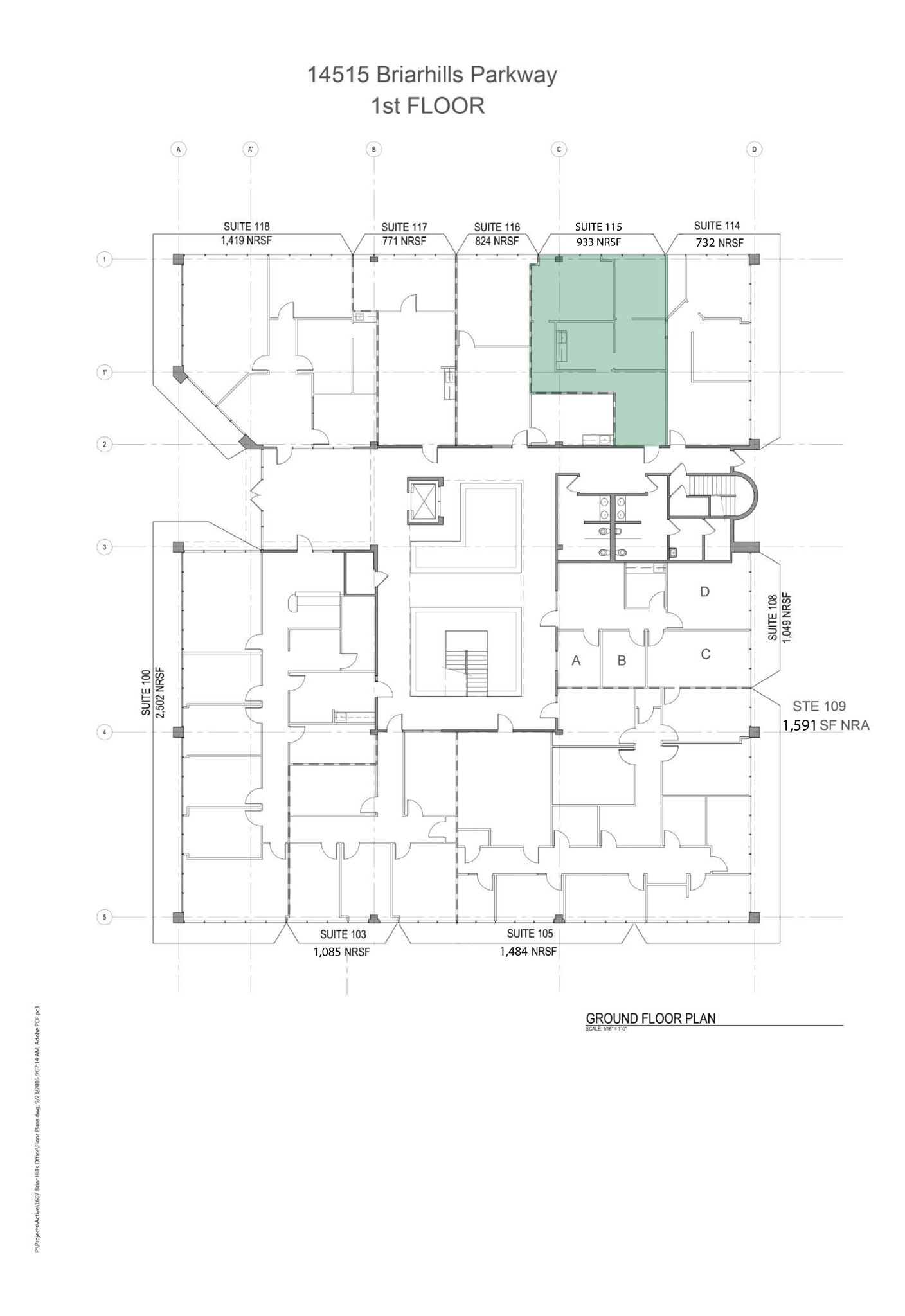14515 Briarhills Pkwy, Houston, TX for lease Site Plan- Image 1 of 10
