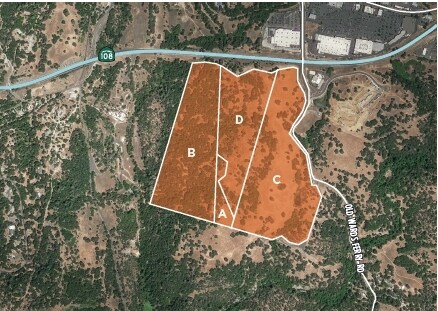 CA Hwy 108 & Old Wards Ferry Rd, Sonora, CA for sale - Aerial - Image 2 of 4
