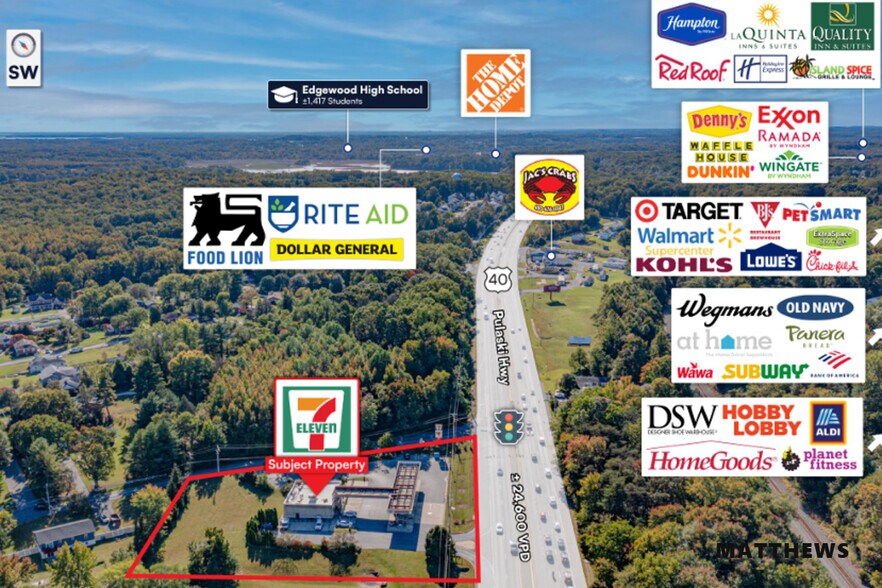 3901 Pulaski Hwy, Abingdon, MD à vendre - Photo du bâtiment - Image 3 de 3