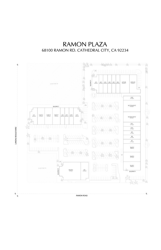 Plus de détails pour 68100 Ramon Rd, Cathedral City, CA - Bureau/Médical, Commerce de détail à louer