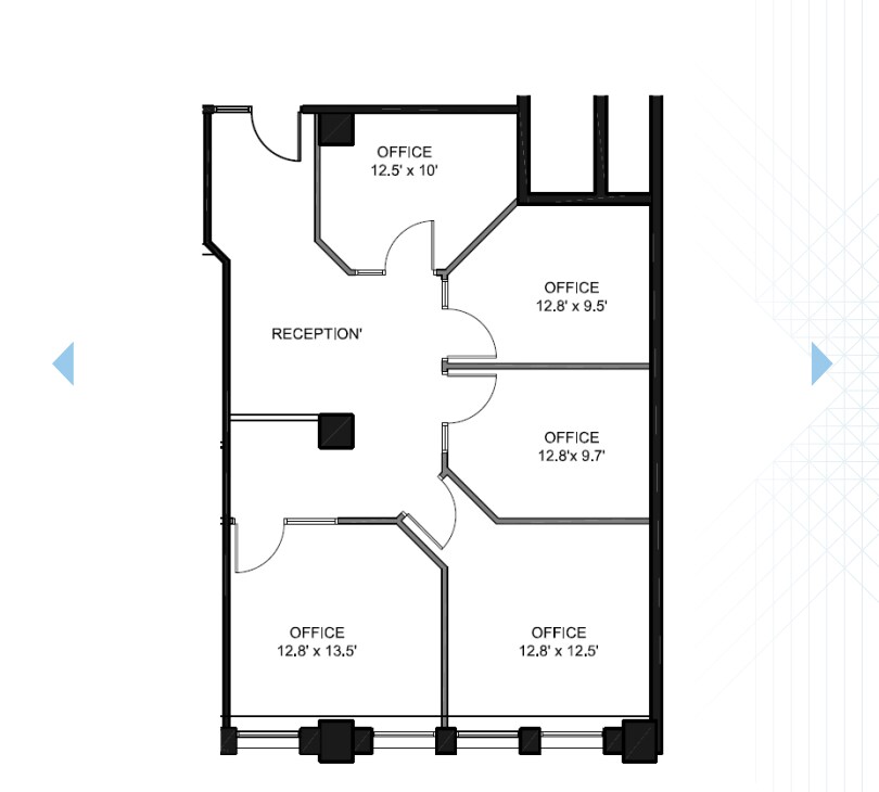 789 W Pender St, Vancouver, BC à louer Plan d’étage- Image 1 de 1