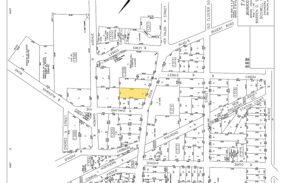273 Closter Dock Rd, Closter, NJ à louer - Plan cadastral - Image 2 de 9