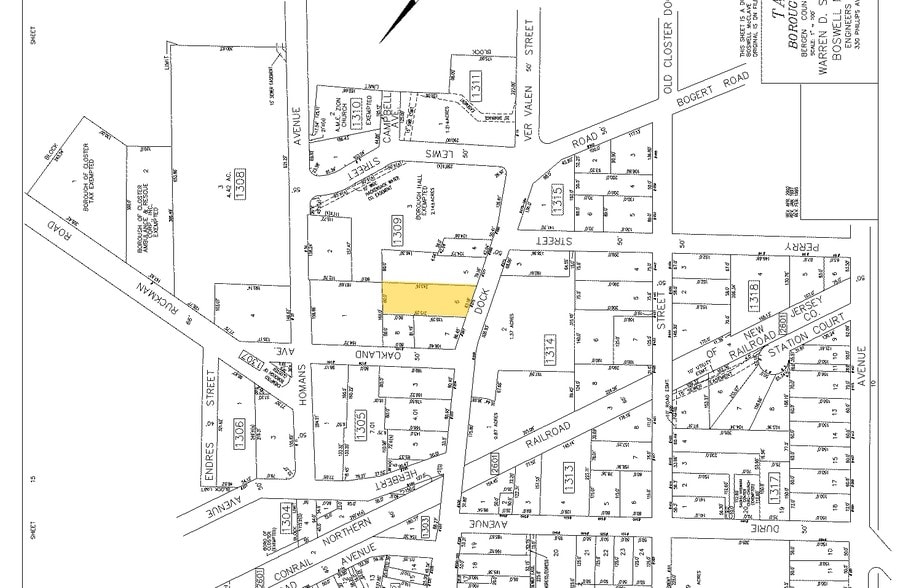 273 Closter Dock Rd, Closter, NJ for lease - Plat Map - Image 3 of 9