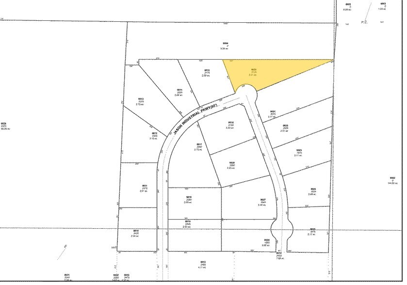 2125 Jason Industrial Pky, Winston, GA à vendre - Plan cadastral - Image 3 de 3