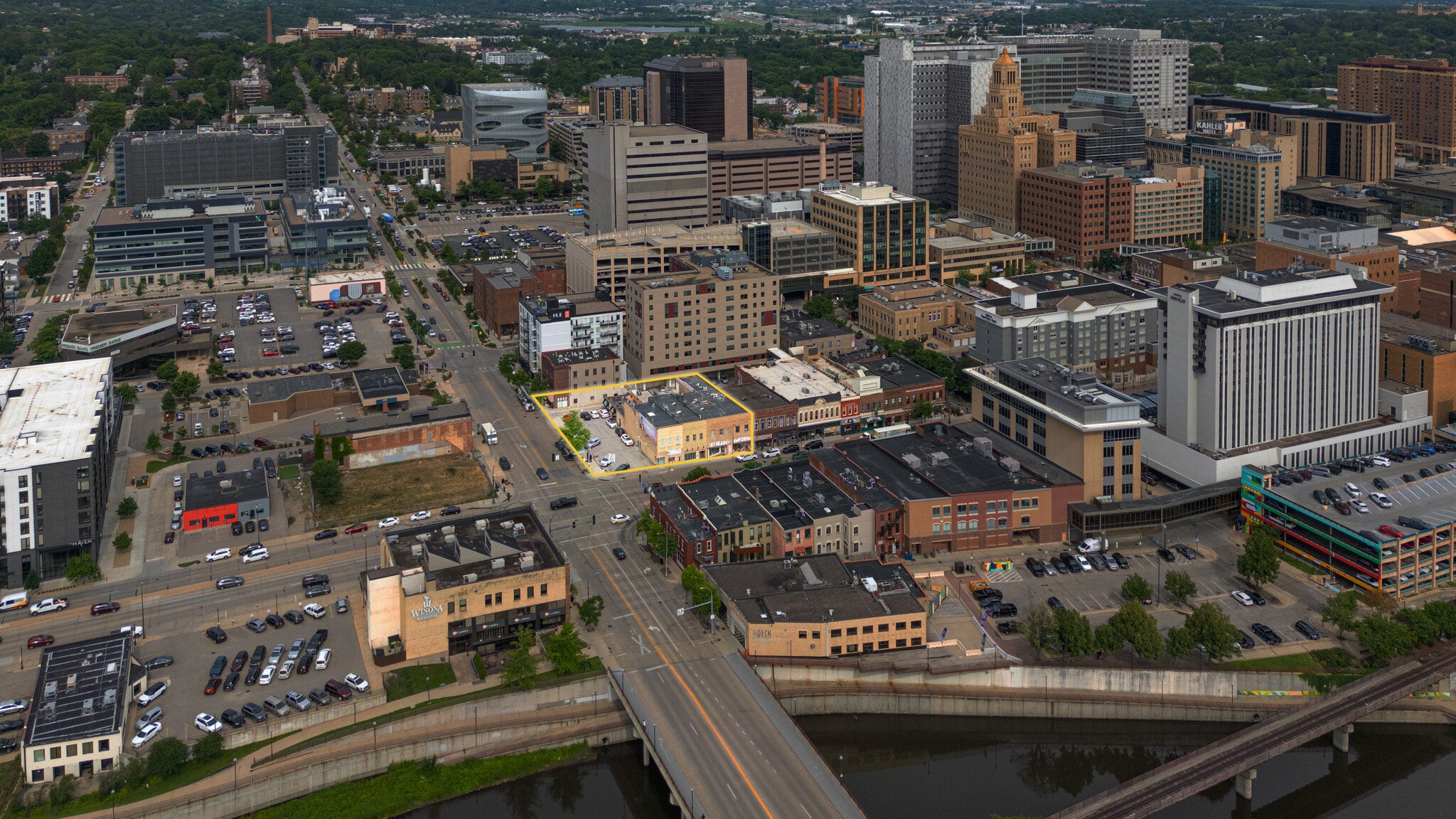 4th & Broadway Redevelopment Opportunity portfolio of 3 properties for sale on LoopNet.ca Aerial- Image 1 of 22