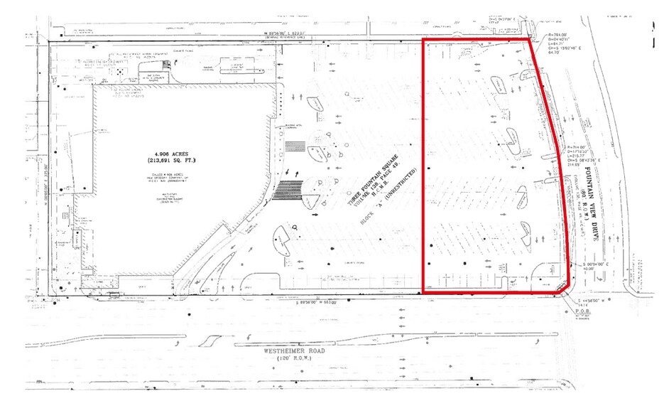 Westheimer Rd, Houston, TX à louer - Plan de site - Image 3 de 3