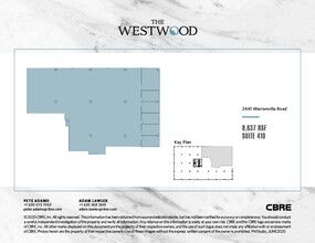 2441 Warrenville Rd, Lisle, IL à louer Plan d  tage- Image 1 de 1