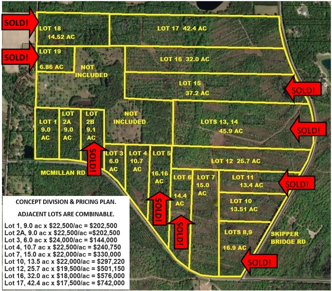 0000 McMillan Rd & Skipper Bridge Rd, Hahira, GA for sale - Building Photo - Image 1 of 16