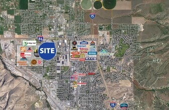 4335 Yellowstone Ave, Pocatello, ID - AERIAL  map view