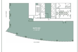 555 12th St, Oakland, CA à louer Plan d’étage- Image 1 de 1