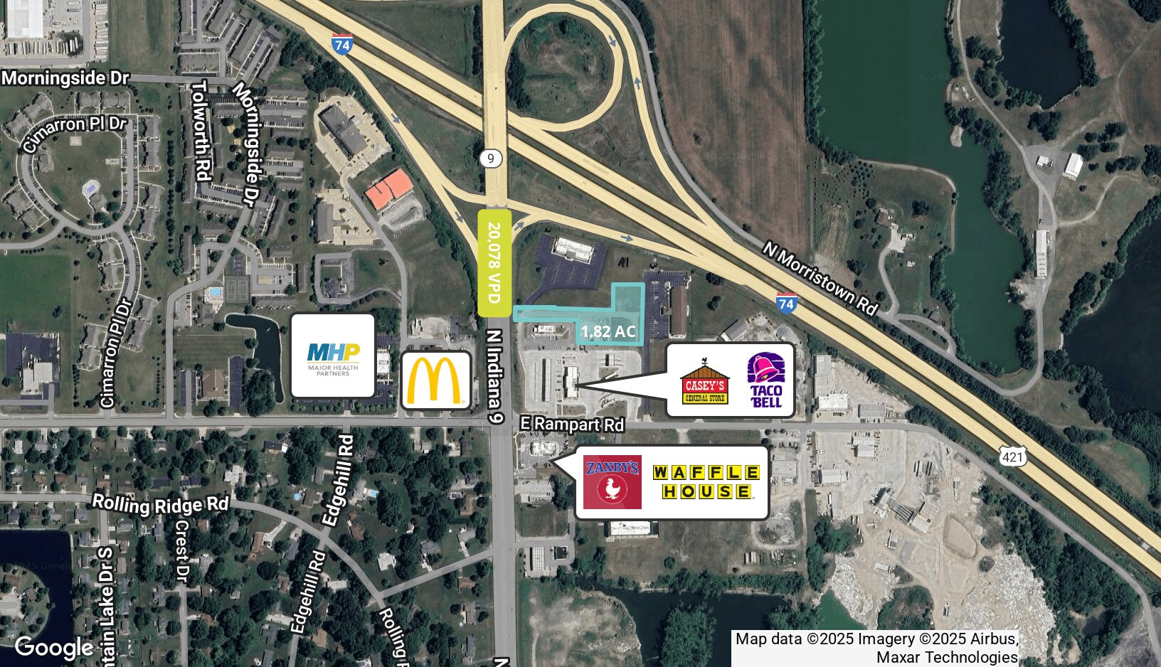 1810 N Riley Hwy, Shelbyville, IN à vendre Photo principale- Image 1 de 2