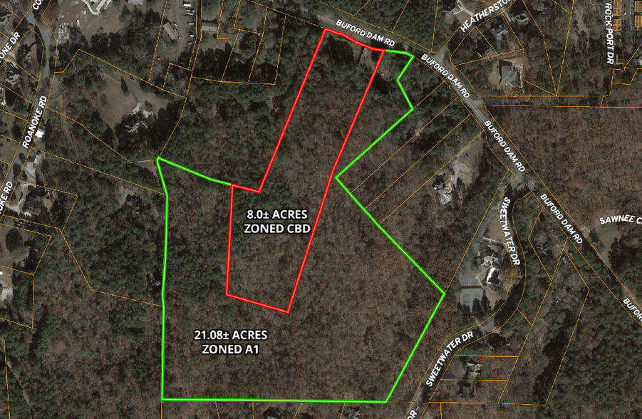 2870 Buford Dam, Cumming, GA for sale - Aerial - Image 1 of 3