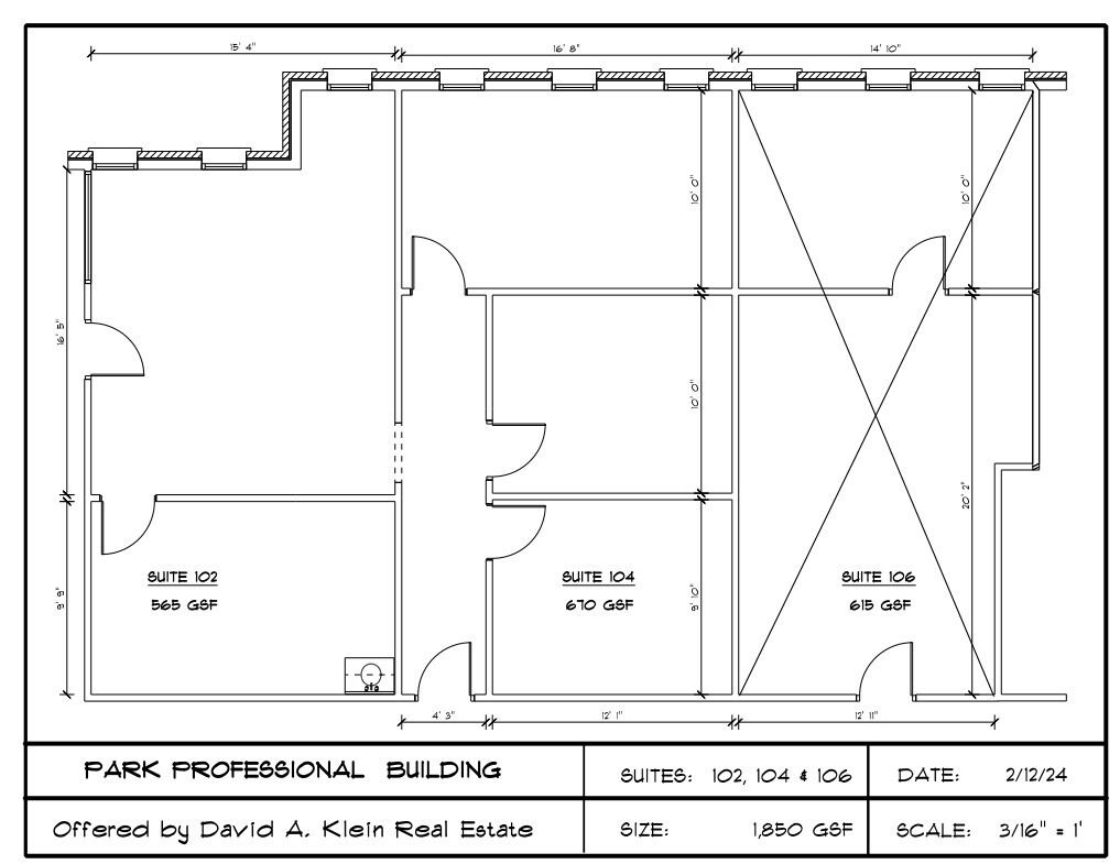 2200 W Hamilton St, Allentown, PA for sale Floor Plan- Image 1 of 1