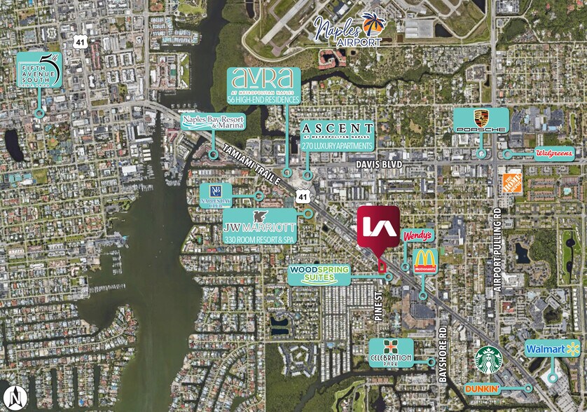 2323 Pine St, Naples, FL à vendre - Photo du bâtiment - Image 2 de 3