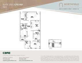 4660 N Yosemite St, Denver, CO à louer Plan d’étage- Image 1 de 1