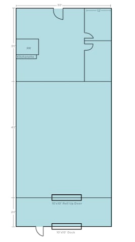 8001 Sweet Valley Dr, Valley View, OH à louer Plan d’étage- Image 1 de 2