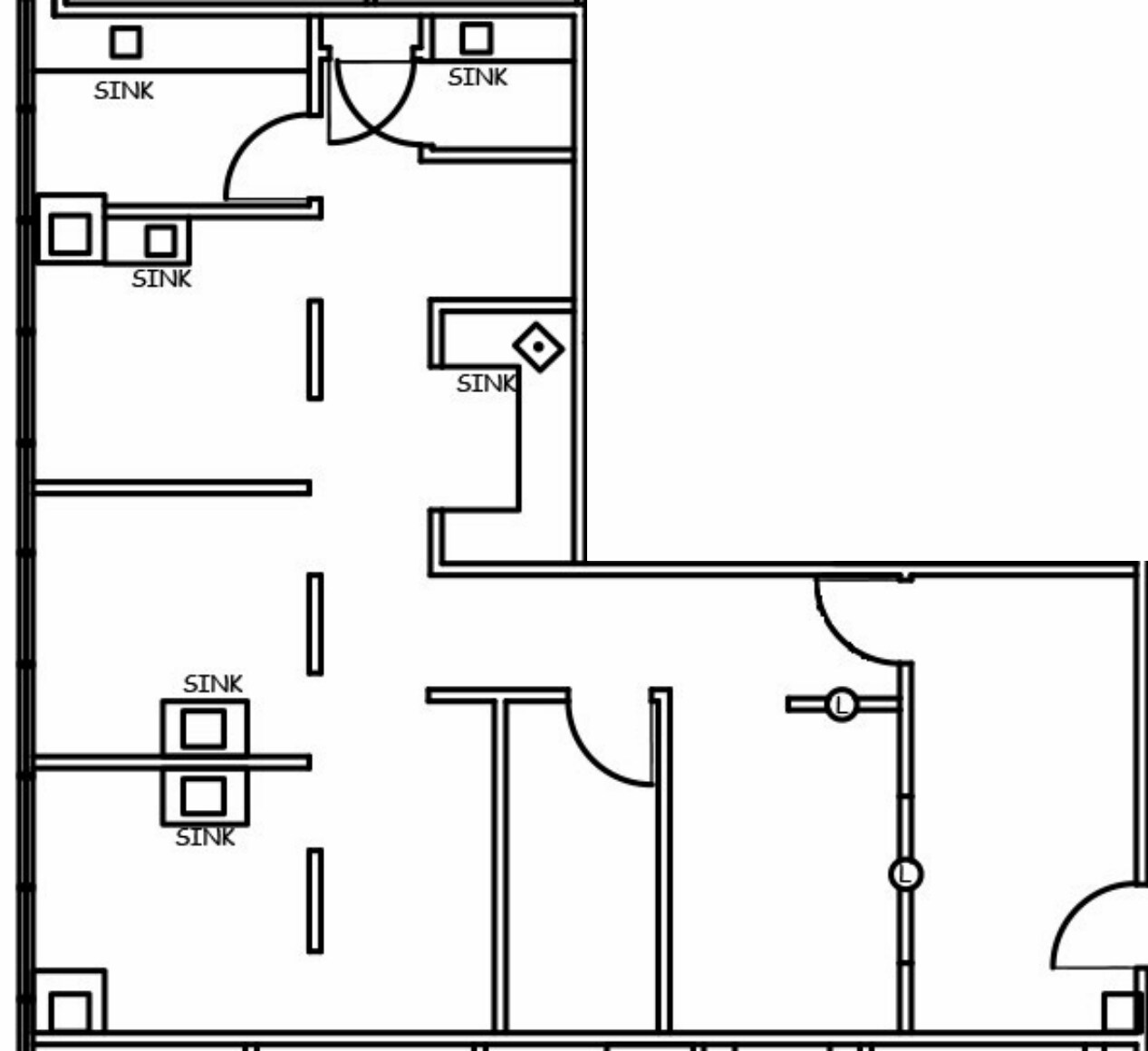 1990 Westwood Blvd, Los Angeles, CA for lease Floor Plan- Image 1 of 2