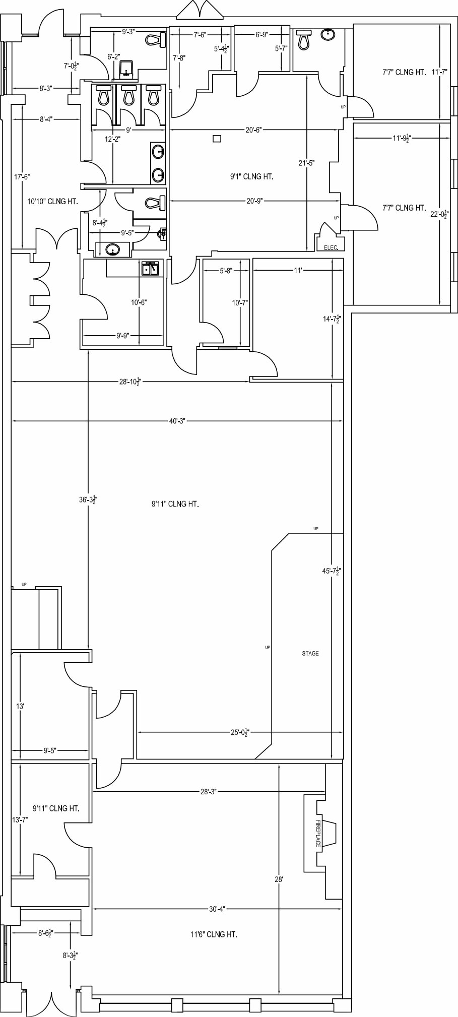 7771-7775 Yonge St, Markham, ON à louer Plan d’étage- Image 1 de 3