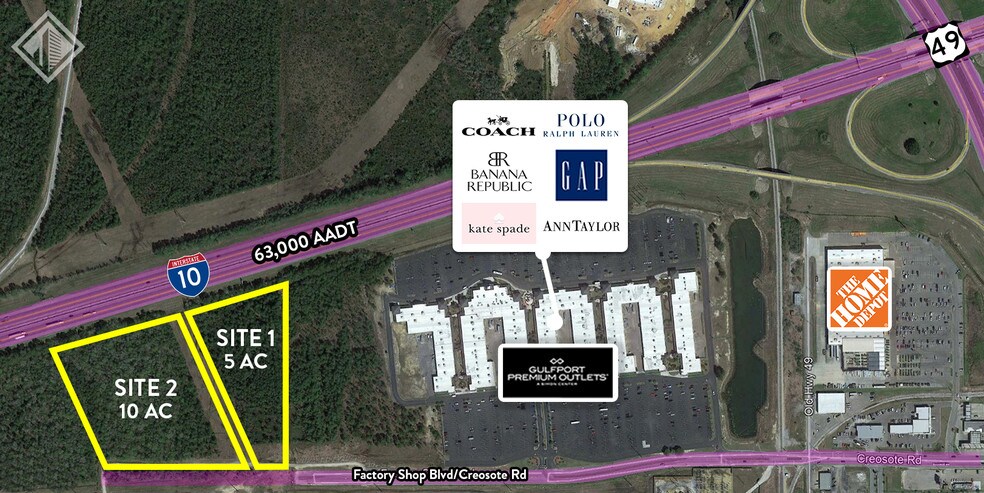 0 I-10, Gulfport, MS à vendre - Photo du bâtiment - Image 2 de 2