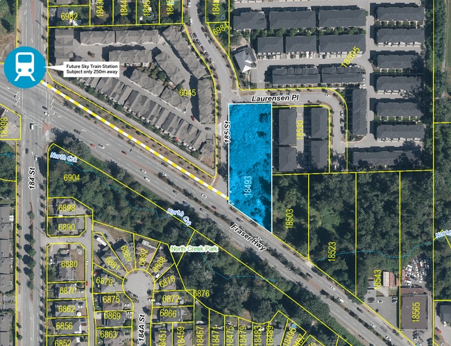 Plus de détails pour 18493 Fraser Hwy, Surrey, BC - Terrain à vendre