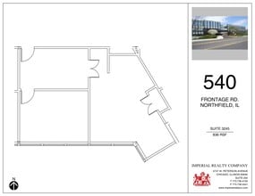 540-550 W Frontage Rd, Northfield, IL for lease Site Plan- Image 1 of 1