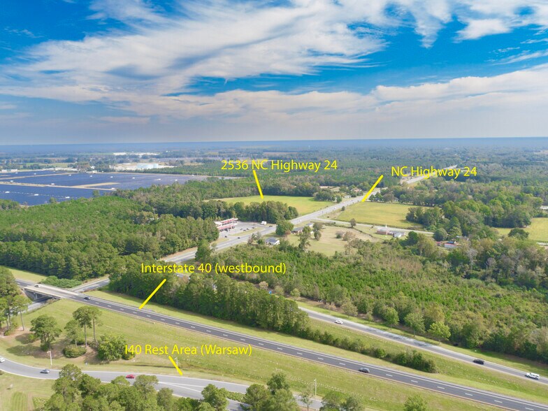 2536 Hwy 24 W, Warsaw, NC à vendre - Photo du bâtiment - Image 3 de 7