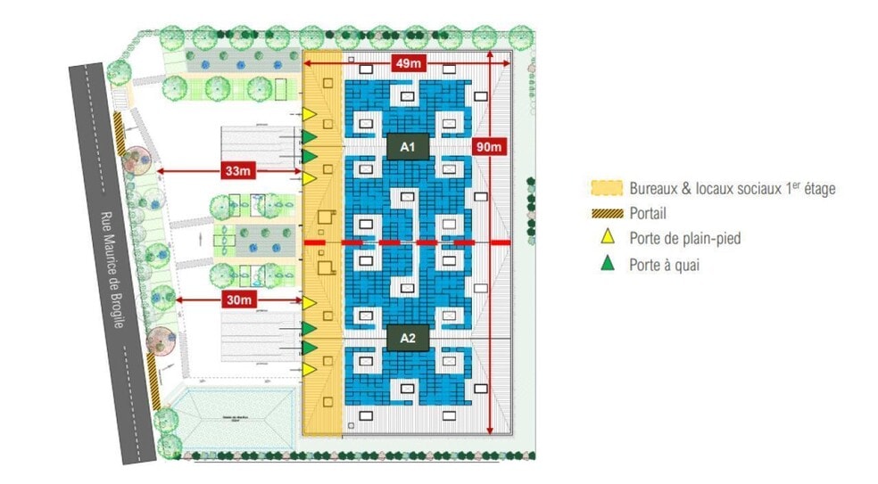 Flex dans Aulnay-sous-Bois à louer - Plan d’étage - Image 2 de 2
