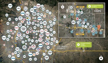 40541 US Highway 287, Eads, CO - AÉRIEN Vue de la carte