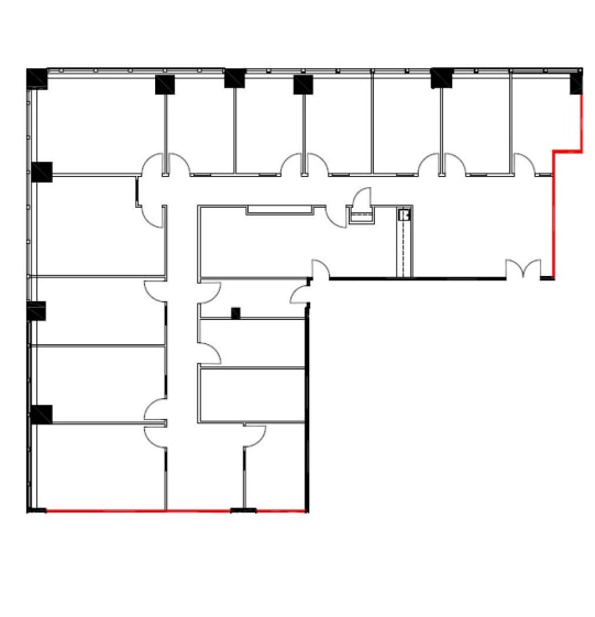 180 Dundas St W, Toronto, ON à louer Plan d’étage- Image 1 de 1