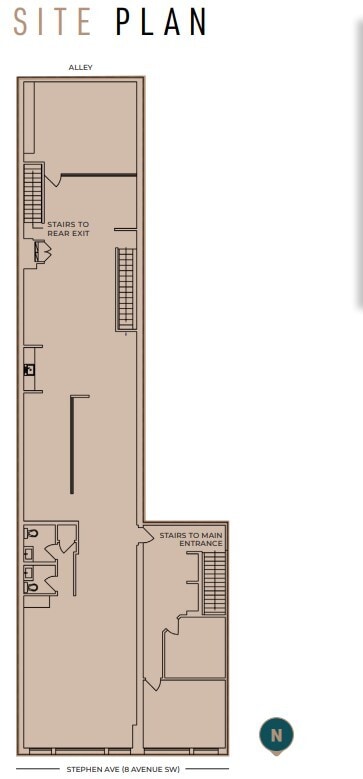 225 8th Ave SW, Calgary, AB for lease Site Plan- Image 1 of 1