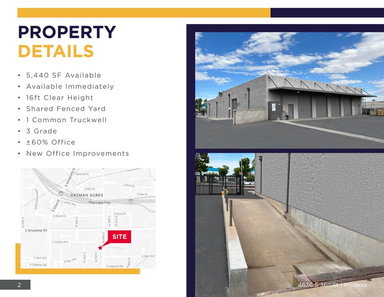 4636 S 36th St, Phoenix, AZ for lease - Building Photo - Image 2 of 6