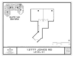 12777 Jones Rd, Houston, TX à louer Plan de site- Image 1 de 1