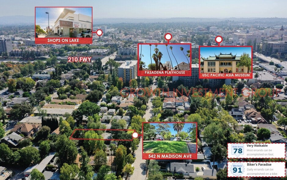 542-548 N Madison Ave, Pasadena, CA for sale - Building Photo - Image 3 of 23